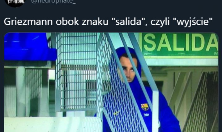 ''SYMBOLICZNE'' zdjęcie Griezmanna...